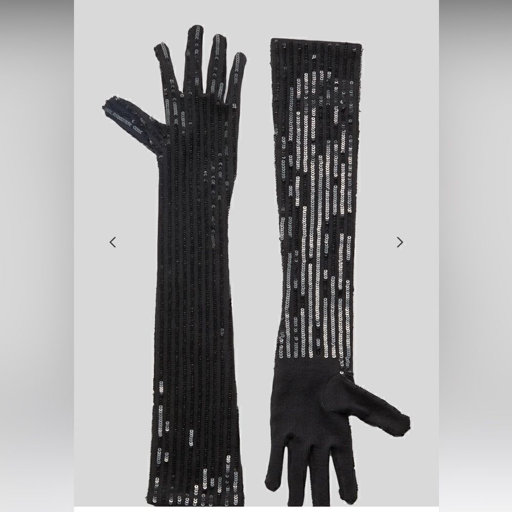PLAZA SEQUIN KNIT GLOVES
Retrofête